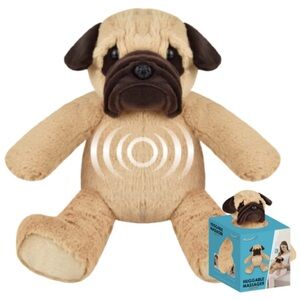 Health Touch Animal Hugging Massager pug Dog new in package-discontinued!